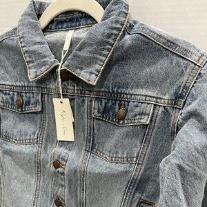 Girl – 10–12Y – NWT Rylee + Cru Denim Jacket (Light Wash)